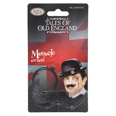 e-carnavalskleding-SYK Monocle en snor