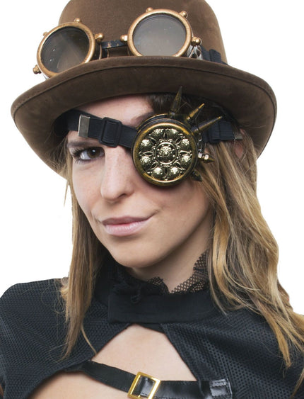 e-carnavalskleding-SYK Monocle steampunk bril