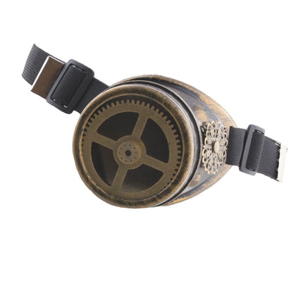 e-carnavalskleding-SYK Monocle steampunk bril met tandwiel