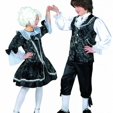 e-carnavalskleding-SYK Mozart jurk Amadeus meisjes