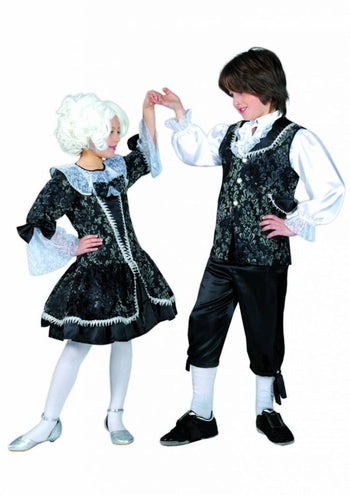 e-carnavalskleding-SYK Mozart jurk Amadeus meisjes