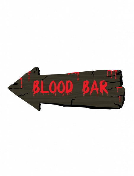 e-carnavalskleding-SYK Muur decoratie Halloween Bloed bar
