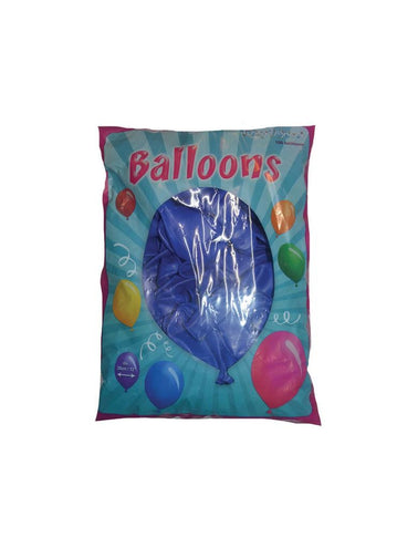e-carnavalskleding-SYK Navy blauwe latex ballonnen 100st.