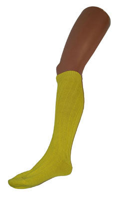 e-carnavalskleding-SYK Neon gele kniekousen 60cm