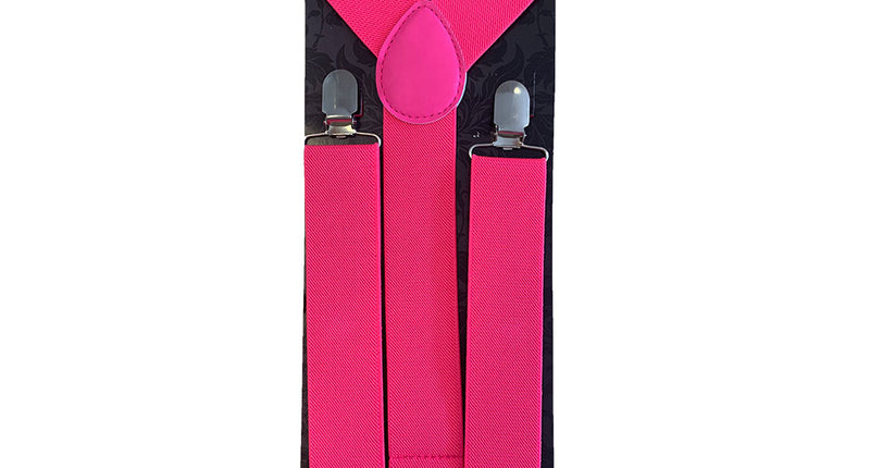 e-carnavalskleding-SYK Neon roze bretels breed 35mm