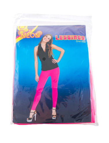 e-carnavalskleding-SYK Neon roze legging