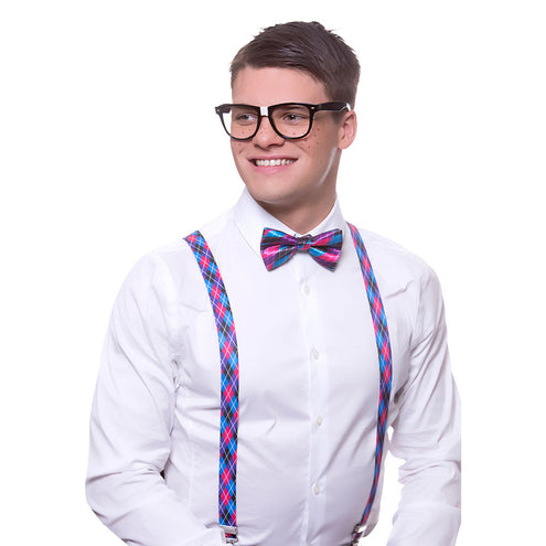 e-carnavalskleding-SYK Nerd verkleed Anne set 3-dlg