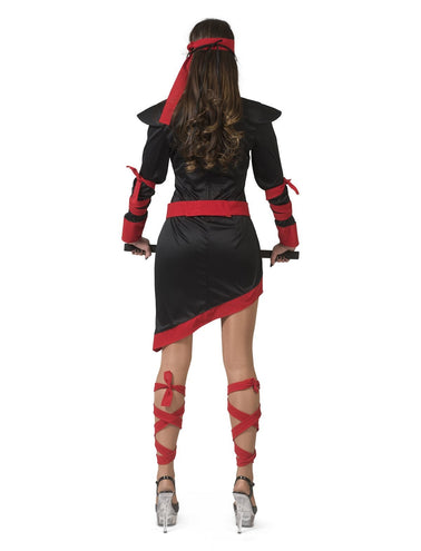 e-carnavalskleding-SYK Ninja pak Nana dames