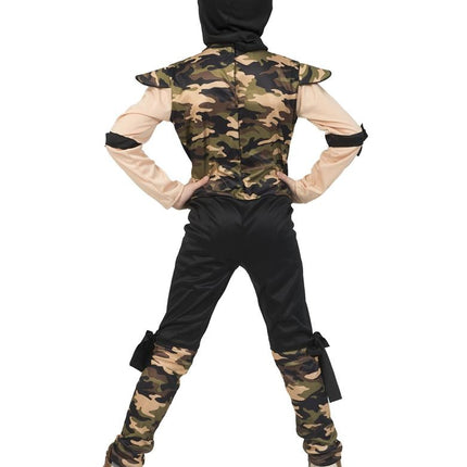 e-carnavalskleding-SYK Ninja soldaten pakje Teun