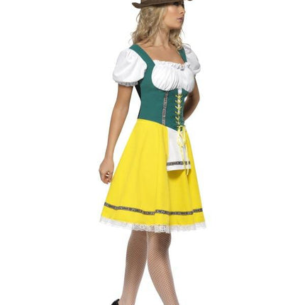 e-carnavalskleding-SYK Oktoberfest kostuum Helga geel