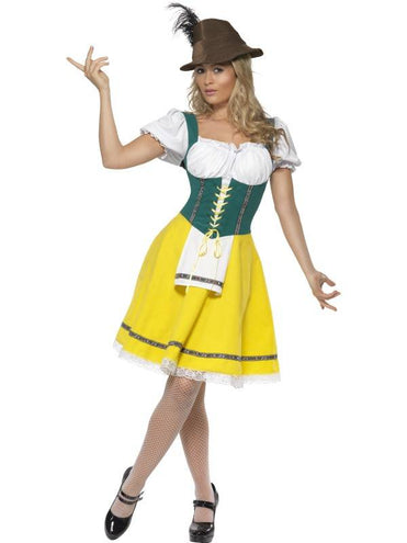 e-carnavalskleding-SYK Oktoberfest kostuum Helga geel