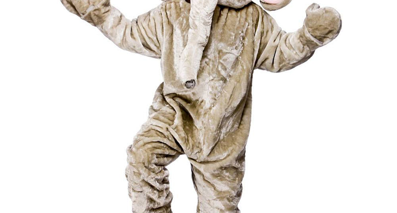 e-carnavalskleding-SYK Olifant pak coldplay de luxe mascotte