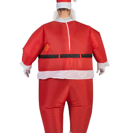 e-carnavalskleding-SYK Opblaasbaar Kerstman pak Santa