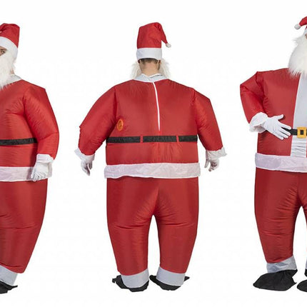 e-carnavalskleding-SYK Opblaasbaar Kerstman pak Santa