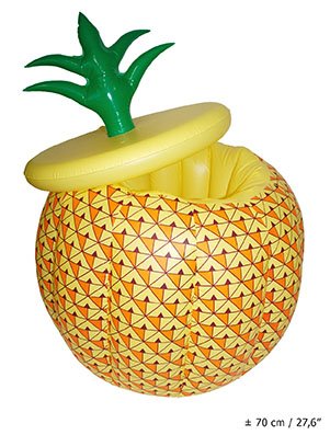 e-carnavalskleding-SYK Opblaasbare ananas koeler 70cm