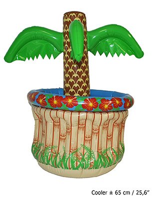 e-carnavalskleding-SYK Opblaasbare palmboom koeler 65cm