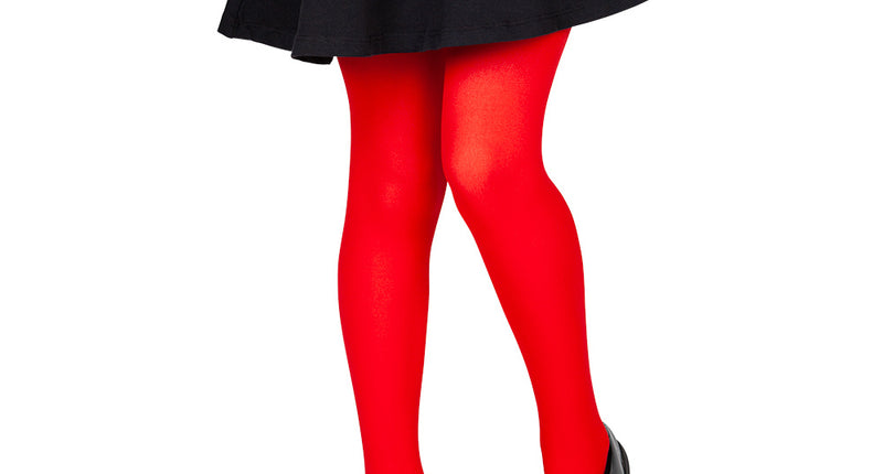 e-carnavalskleding-SYK Panty kind Mila rood