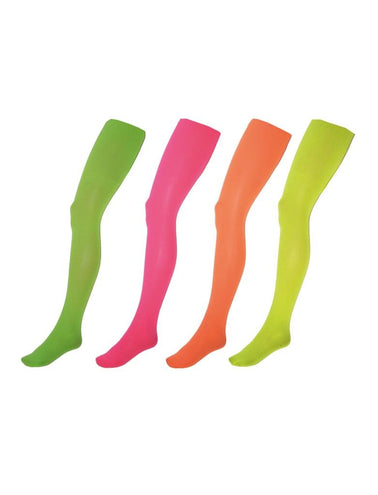 e-carnavalskleding-SYK Panty neon roze dames