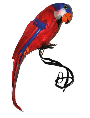 e-carnavalskleding-SYK Papegaai decoratief rood