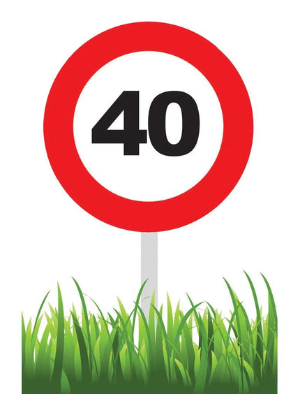 e-carnavalskleding-SYK Party tuinbord 40 jaar