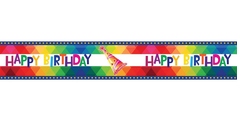 e-carnavalskleding-SYK Partylint  Happy Birthday