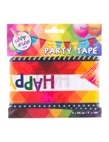 e-carnavalskleding-SYK Partylint  Happy Birthday