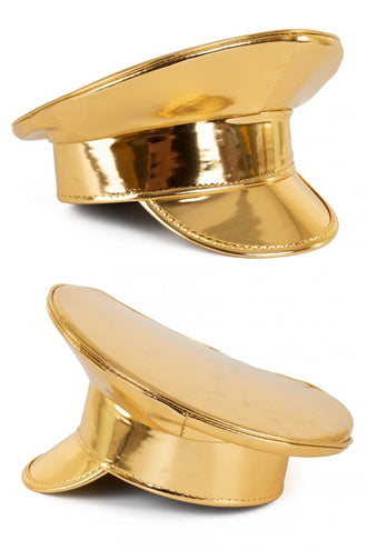 e-carnavalskleding-SYK Pet bling bling in goud lak