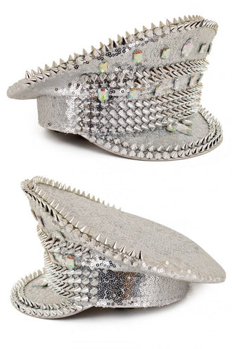 e-carnavalskleding-SYK Pet bling bling zilver