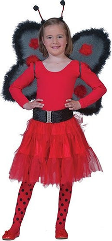 e-carnavalskleding-SYK Petticoat rood Lili kind