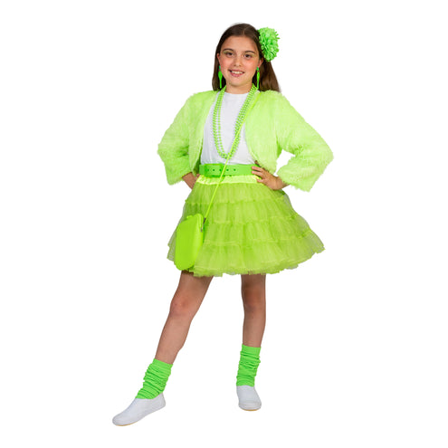 e-carnavalskleding-SYK Petticoat Sterre groen