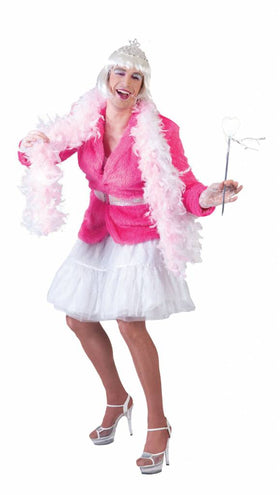 e-carnavalskleding-SYK Petticoat wit unisex