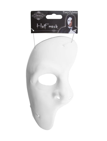 e-carnavalskleding-SYK Phantom of the opera masker wit