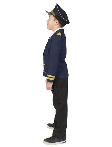 e-carnavalskleding-SYK Piloten jas Pete kinderen