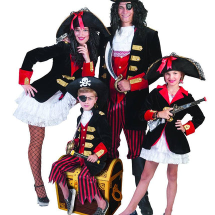 e-carnavalskleding-SYK Pirate jurkje Penny voor meisje