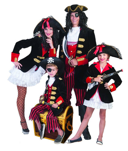 e-carnavalskleding-SYK Pirate jurkje Penny voor meisje