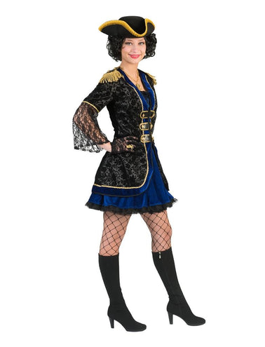 e-carnavalskleding-SYK Piraten kostuum Blue Eye dames