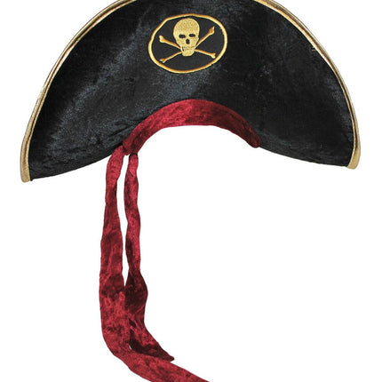 e-carnavalskleding-SYK Piratenhoed stof