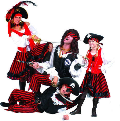 e-carnavalskleding-SYK Piratenpak Jacky dames
