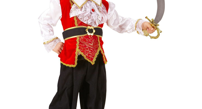e-carnavalskleding-SYK Piratenpak Peter kind 98cm