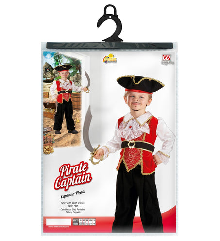 e-carnavalskleding-SYK Piratenpak Peter kind 98cm