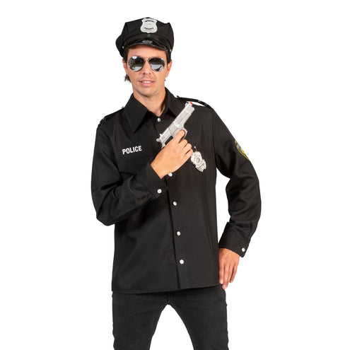 e-carnavalskleding-SYK Politie blouse Pedro heren