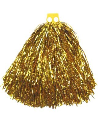 e-carnavalskleding-SYK Pom pom Cheerleader ringgreep goud populair 80 gr
