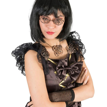 e-carnavalskleding-SYK Prachtig Steampunk jurkje