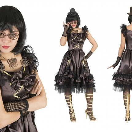 e-carnavalskleding-SYK Prachtig Steampunk jurkje