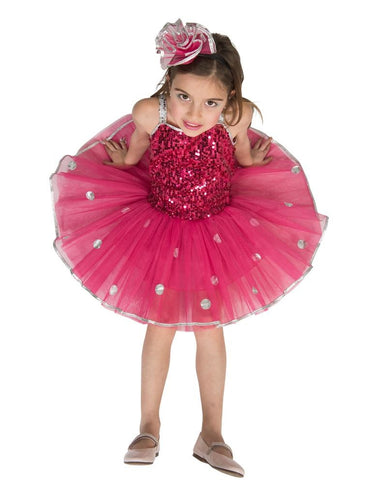 e-carnavalskleding-SYK Prima ballerina jurkje meisjes