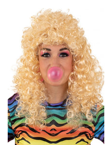 e-carnavalskleding-SYK Pruik Lola lang krullend blond