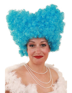 e-carnavalskleding-SYK Pruik Lucy turquoise