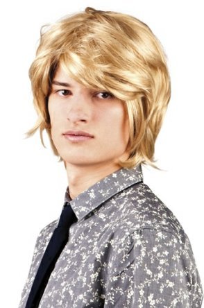 e-carnavalskleding-SYK Pruik Spike blond