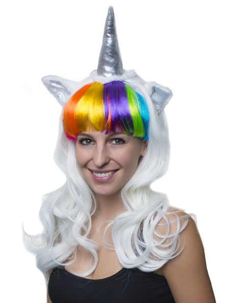 e-carnavalskleding-SYK Pruik unicorn