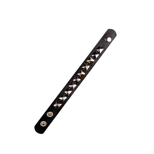 e-carnavalskleding-SYK Punk armbandje met studs